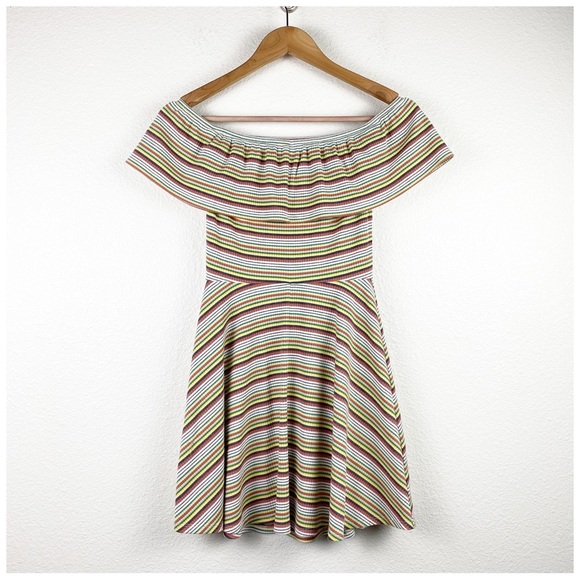 Privacy Please Montana Mini in Yellow Multi Stripe Size XS - Picture 4 of 10